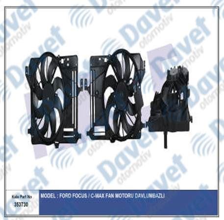 KALE 353730 Fan Motoru Davlumbazli Ford Focus / C-Max